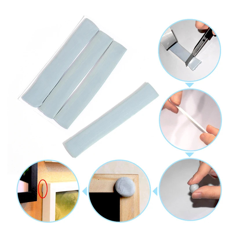 HOT! Multipurpose Blue Reusable Self-Adhesive Clay For Home Office School Removable Adhesive Putty Tabs Tack | Обустройство дома