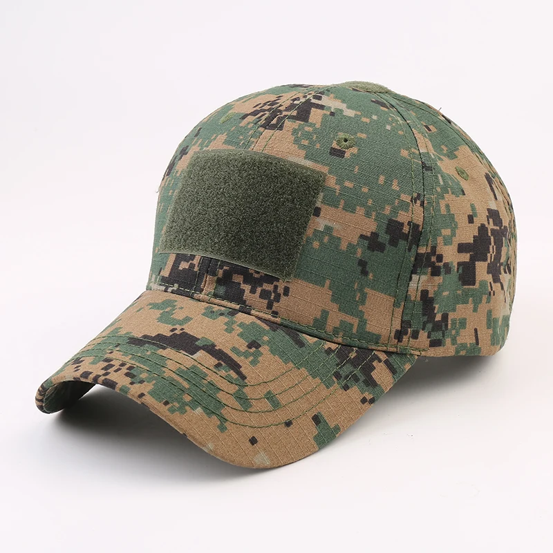 8 Outdoor Multicam Camouflage Adjustable Cap Mesh Tactical Military Army Airsoft Fishing Hunting Hiking Basketball Snapback Hat - Color: 8