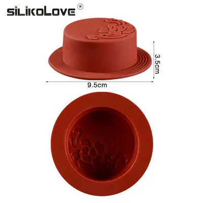 random color 2537 SILIKOLOVE мини-спираль Форма Еда Класс силиконовые формы и противни для выпечки тортов 3d рифленая формы торт форме вывеска с неоновой подсветкой жаропрочные Инструменты для выпечки - Цвет: random color 2537