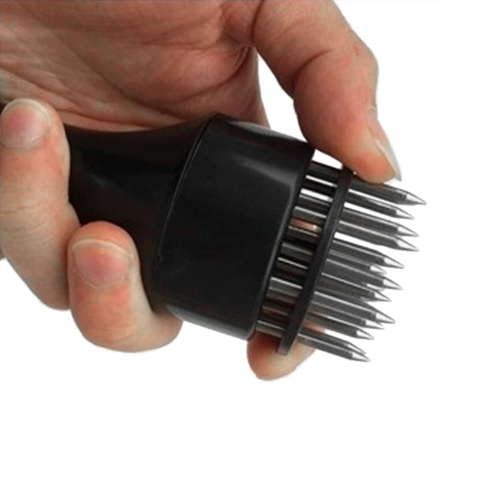 Подходящий молоток для мяса из нержавеющей стали стейка курицы Tenderizer игольчатый