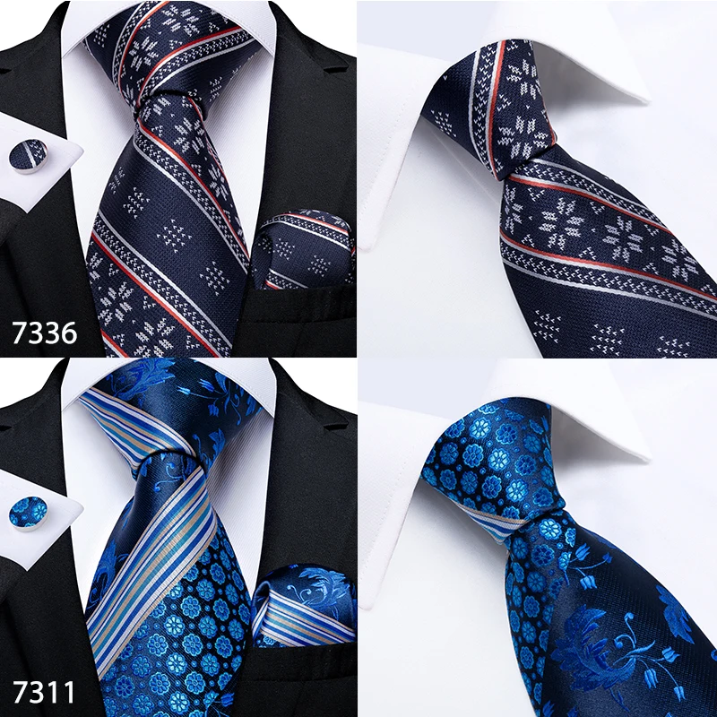 DiBanGu галстук Hanky запонки набор красный зеленый синий серый полосатый шеи галстуки для мужчин бизнес галстук Карманный квадратный зажим Gravatas