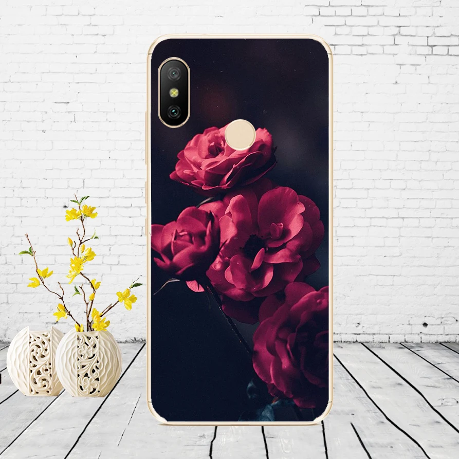 H6 Силиконовый чехол для Xiaomi mi A2 LITE, чехол с полной защитой, мягкая задняя крышка из ТПУ, чехол для телефона s для Xio mi A2 LITE, бампер - Цвет: H6