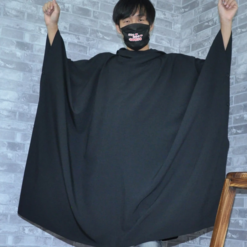 Мужская удлиненная ветровка с рукавом летучая мышь | одежда