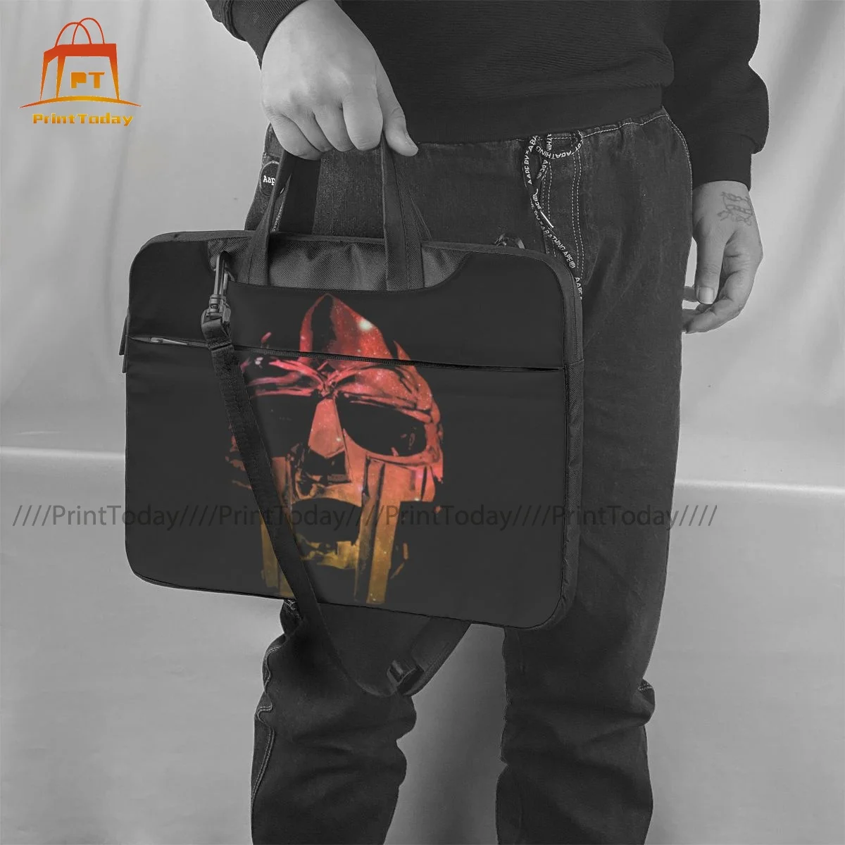

Doom Laptop Bag Case Soft Travel Computer Bag Crossbody Shockproof Laptop Pouch