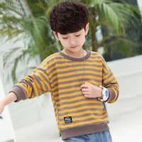 2021 childrens sweatshirts spring autumn striped sweater school outfits clothes baby hoodie childrens clothing boys fashion