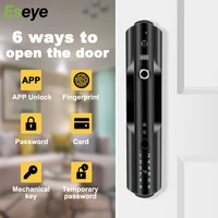 eseye smart door lock biometric fingerprint lock security password electronic lock fingerprint key unlock