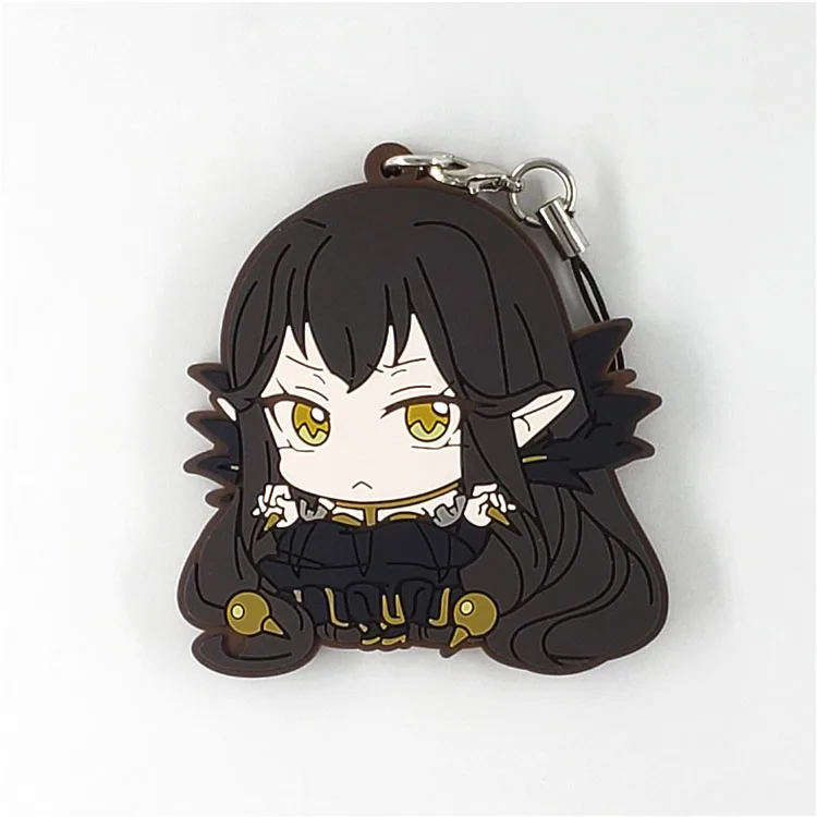 Fate stay night/Fate/Grand Order/FGO оригинальная японская аниме фигурка резиновая подвеска на мобильный телефон брелок ремешок D446