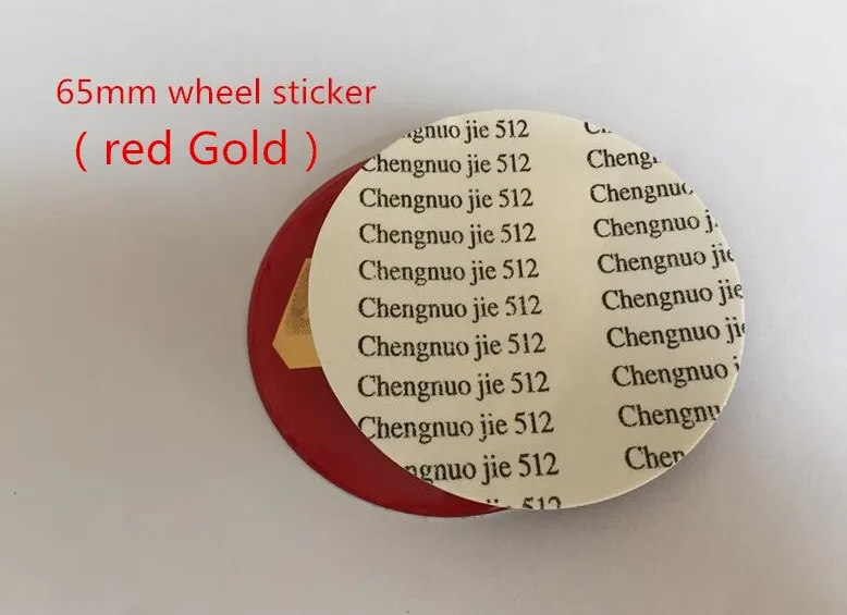 65mm red gold 4 шт. 56 мм 60 мм 65 мм 70 мм центральный колпак на колесо автомобиля значок пылезащитные Чехлы эмблема наклейка автомобиль аксессуары для укладки - Название цвета: 65mm red gold
