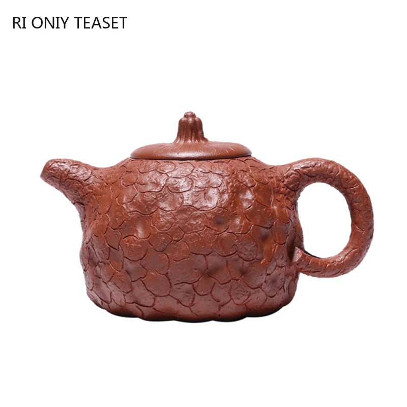 

250ml Traditional Raw Ore Zhu Mud Filter Tea Pot Chinese Yixing Purple Clay Beauty Teapot Customized Tea Sets Accessories