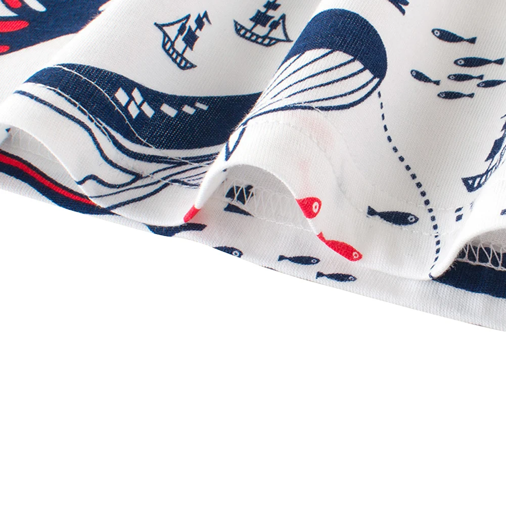 

2020 Kids Boys T-Shirts Fashion Animal Printed Children Summer Casual Style Tops Cute Cartoon Garments T-Shirts