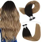 Полный блеск I Tip человеческие волосы для наращивания 50 грамм палочка кончик кератина Remy человеческие волосы Предварительно Связанные мягкие прямые волосы для женщин