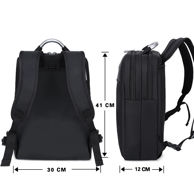 Офисные Сумки для мужчин водонепроницаемые легкие тонкие рюкзаки ноутбука 14