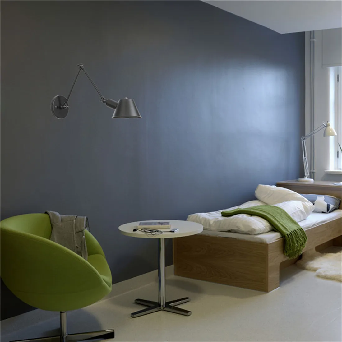 Настенный светильник черный Промышленный Эдисон бра винтажный Ретро стиль