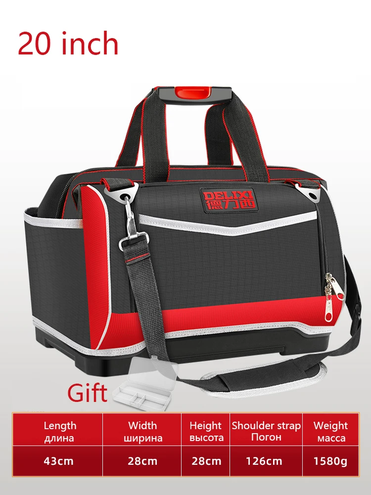 

2021 New Tool Bags Multifunctional Waterproof Tool Bags Large Capacity Tools Oxford Cloth Electrician Bags