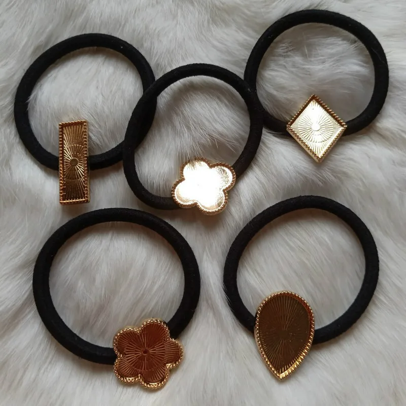 Эластичные резинки для волос заколка с ободком УФ Смола ювелирные