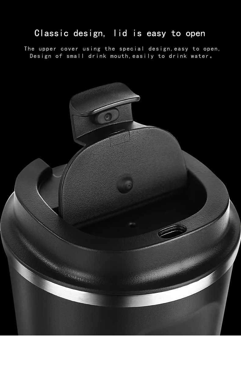 YRP Термокружка Из Нержавеющей Стали деловая портативная дорожная кофейная