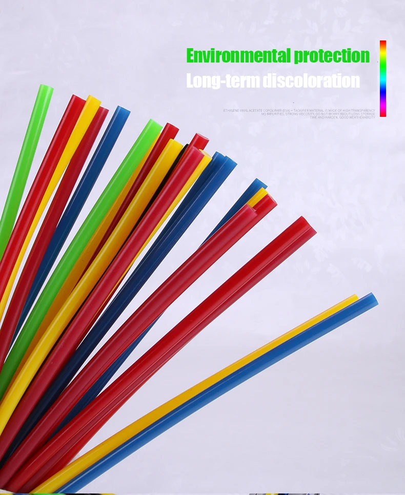 

A-BF Hot Melt Glue Sticks High Viscosity Silicon Glue&Craft Album Household Child DIY Tools for Glue Gun JQ-8835/JQ8835B 16 Pcs