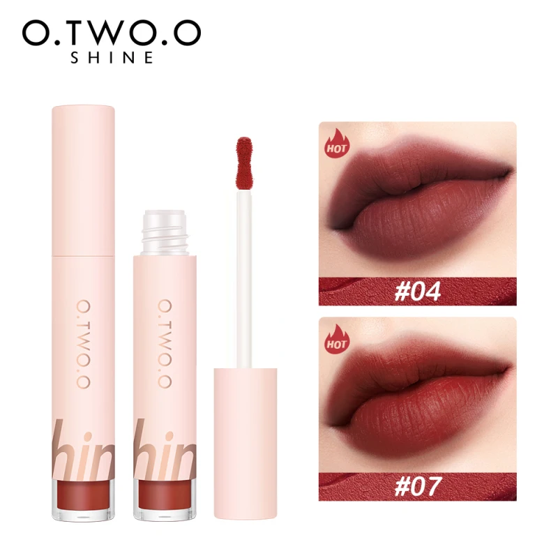 

1pcs Matte Liquid Lipstick Waterproof Lip Gloss Long Lasting Velvet Red Lip Tint Matte Lip Gloss Korean Cosmetics TSLM1
