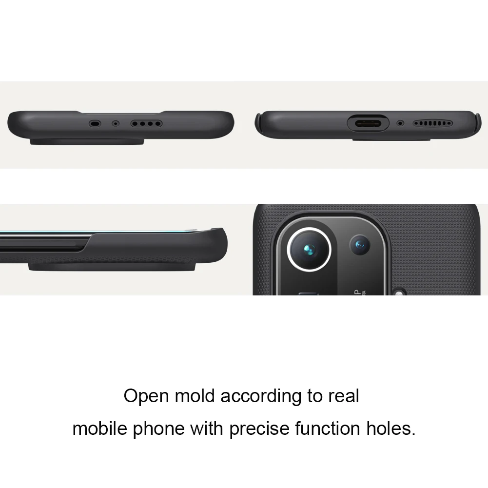 Чехол Nillkin для Xiaomi Mi 11 Pro супер матовый щит ультратонкая жесткая защитная задняя