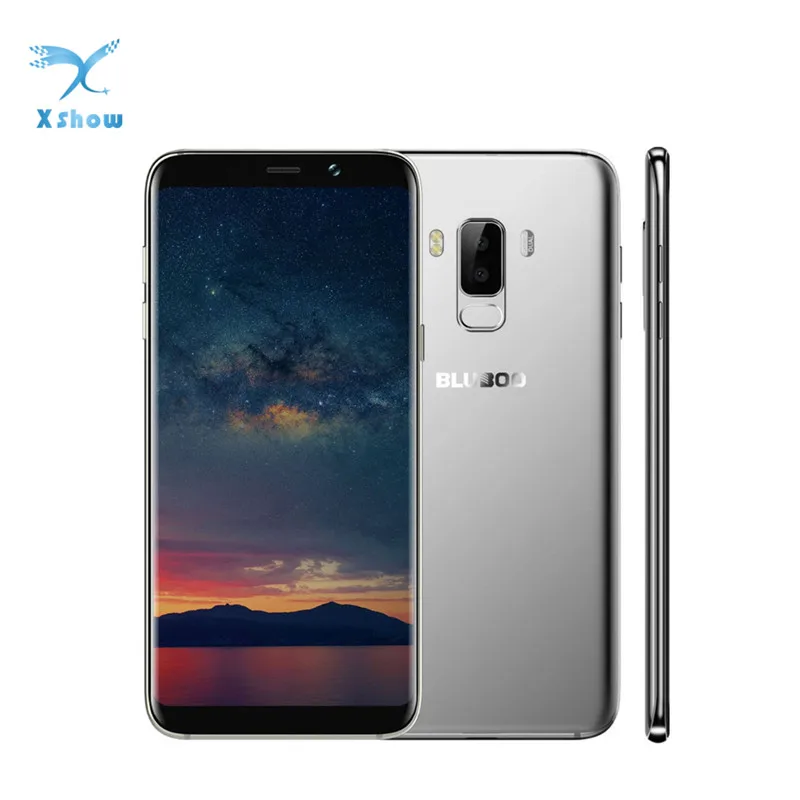 Смартфон Bluboo S8 Plus MTK6750T, четыре ядра, 4 Гб+ 64 ГБ, мобильный телефон Android, 6,0 дюймов, сенсорный экран, двойная камера, мобильный телефон, touch ID