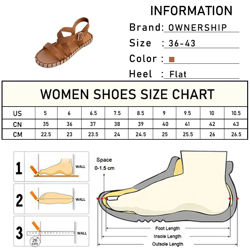 

Women Buckle Cross Tied Sandals Female Sewing Hemp Flats Slides Woman Summer Beach Shoes Ladies Casual Footwear Plus Size