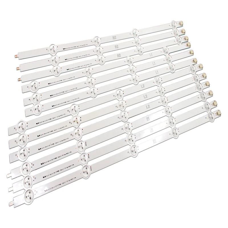 12 шт./компл. 4" LG 47LN5400-CN светодиодный полосы 6916L-1174A 6916L-1175A 6916L-1176A 6916L-1177A, серебристо-серый(3 х R1, 3* R2, 3* L1, 3* L2