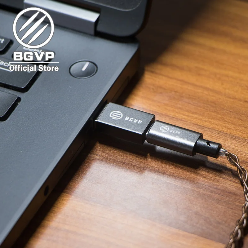 BGVP T01 USB DAC Hi-Fi аудиоусилитель type-c MicroUSB с адаптером, совместимым с сотовый телефон ПК Windows OS