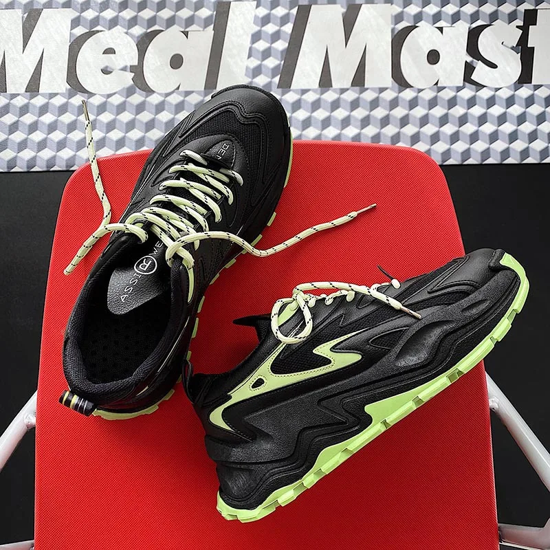 

Мужская обувь, модные туфли в Корейском стиле, Студенческая Повседневная обувь, старая обувь, спортивная обувь в стиле Харадзюку, дышащая об...