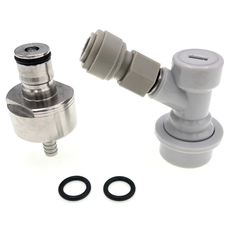 Пивная газированная Крышка для быстрого отключения и 3/8inch-1/4 дюйма FFL Push-in разъем