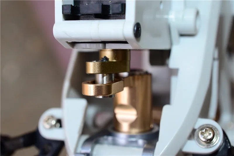 Aluminum steering gear arm and set for KYOSHO MOTORCYCLE NSR500 | Parts &amp Accs