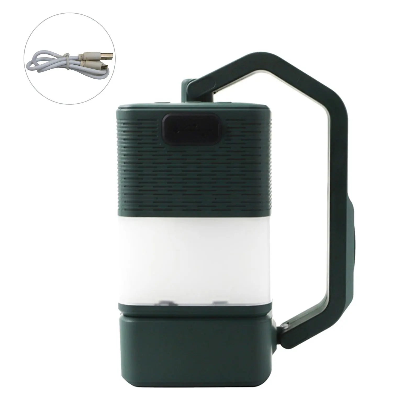 

4 In 1 Outdoor Waterproof Bluetooth Speaker Gift Deformable Stereo Night Light Lantern Camping Lamp Hiking Fishing With Handle