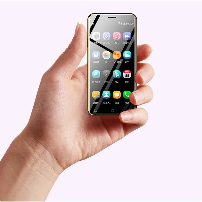 Смарт телефон Ulcool U2 Mini Поддержка Google Play Android мобильный 4G Lte четырехъядерный 1 ГБ 8