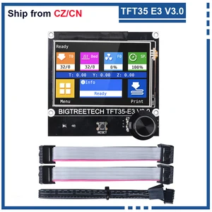 Сенсорный экран BIGTREETECH TFT35 E3 V3.0 12864, ЖК-дисплей для SKR MINI E3 V2 Ender 3 V2, обновленный MKS TFT35 CR10 SKR 2 SKR V1.4