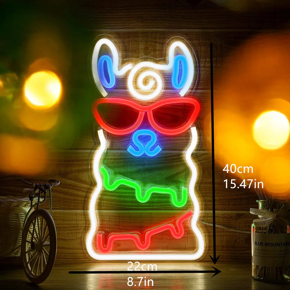 Рождественская елка Радуга неоновая светодиодный ная Радужная лампа для бара