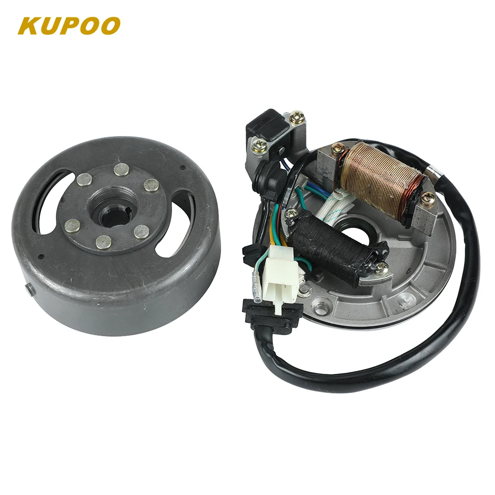 

Магнитный статор зажигания переменного тока для мотоцикла, комплект маховика для Lifan LF 125cc 110cc 50cc, горизонтальные двигатели, велосипеды для п...