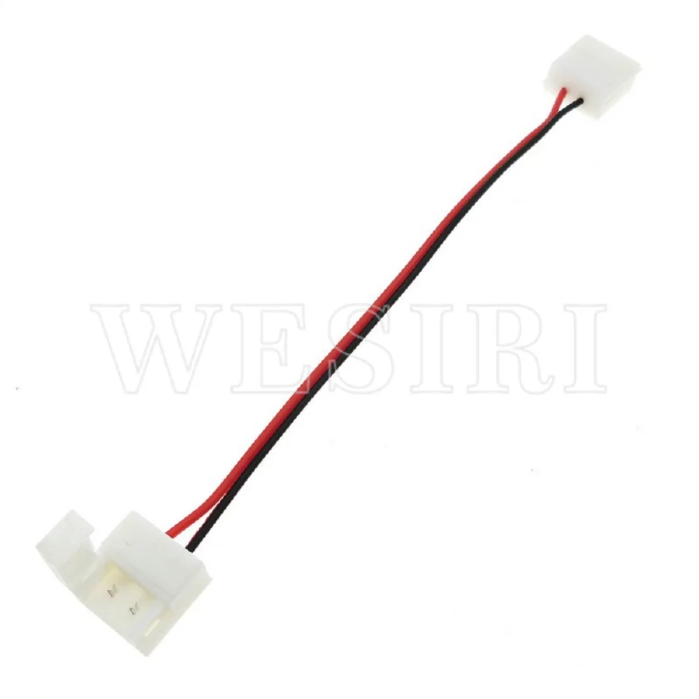 5 шт. 8 мм 10 2pin Светодиодная лента соединительный провод для SMD 5050 5630 5730 3528