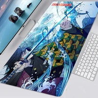 demon slayer kimetsu no yaiba xxl mouse pad anime keyboard mouse mat large kawaii mousepad desk mat gaming accessories mausepad