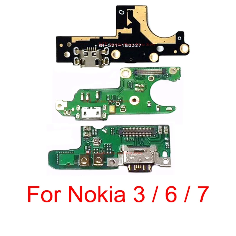 Новая USB зарядная плата Порт док станция для Nokia 3 6 7 разъем гибкий кабель Nokia3 Nokia6