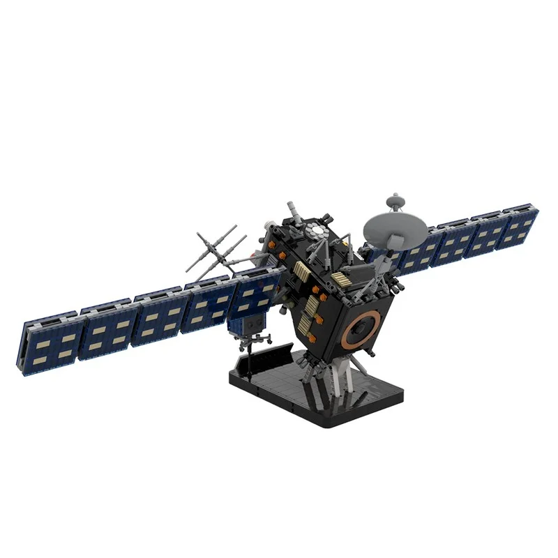 

MOC Satellite Signal Reception Rosetta Probe Space Detector Building Block Comet Mar Exploration Machine Brick Toy Children Gift