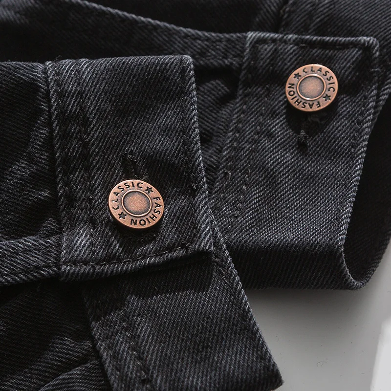 

JING ZHE Vintage Cargo Casual Men Jacket Harajuku Hipster Letter Graffiti Print Outwear Spring Autumn Hip Hop High Street Coats