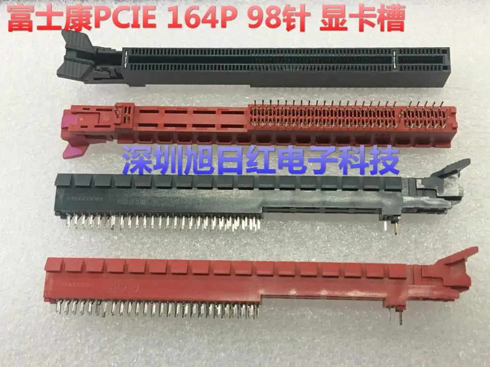

Motherboard 164P 98P PCI-E socket connector 16X 8X Graphics card slot fishtail PC DIY PCIE 164 Pins 98Pins