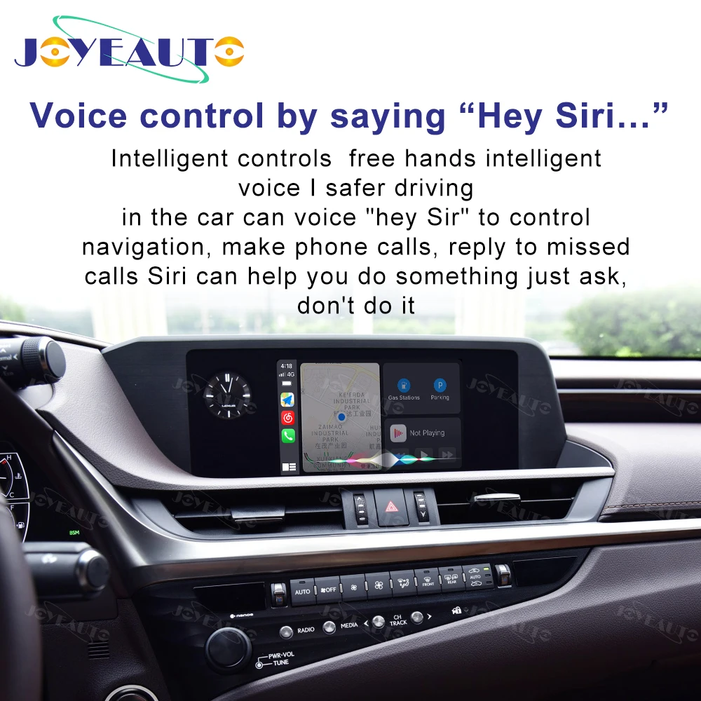 Беспроводная камера Joyeauto Apple Carplay для Lexus ES 2018 2019 Android автозеркалирование