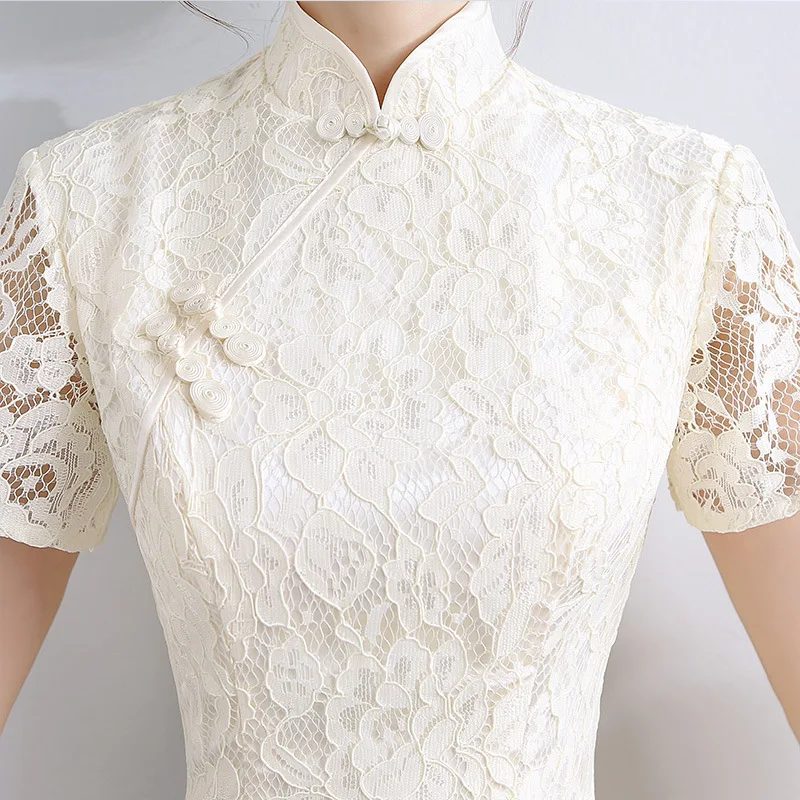 Cheongsam 2020 Новое улучшенное платье Ципао юбка повседневное короткое модное для