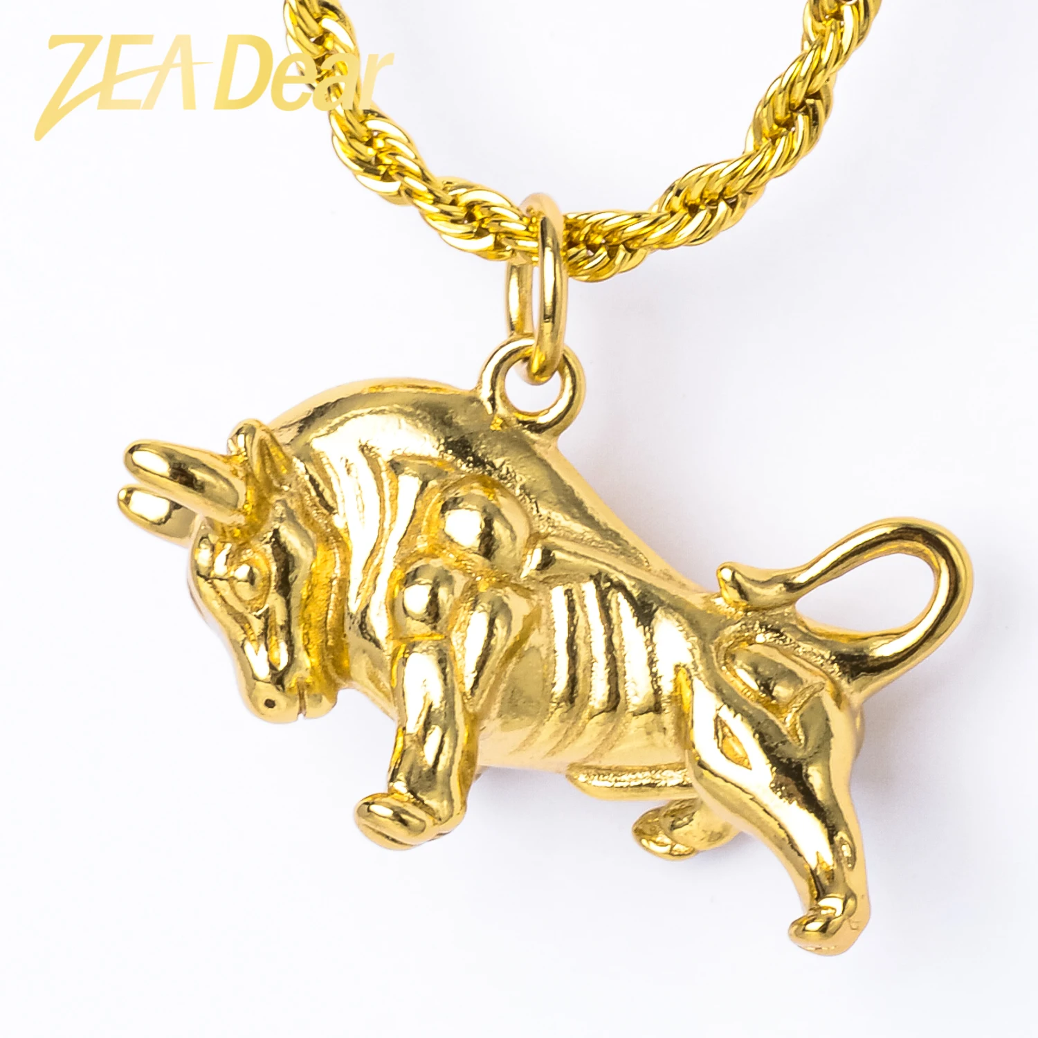 

ZEADear Jewelry Fashion Necklace/Collar Cattle Pendant Copper Hollow Animal Cute Style For Women Man High Quality Classic Gift