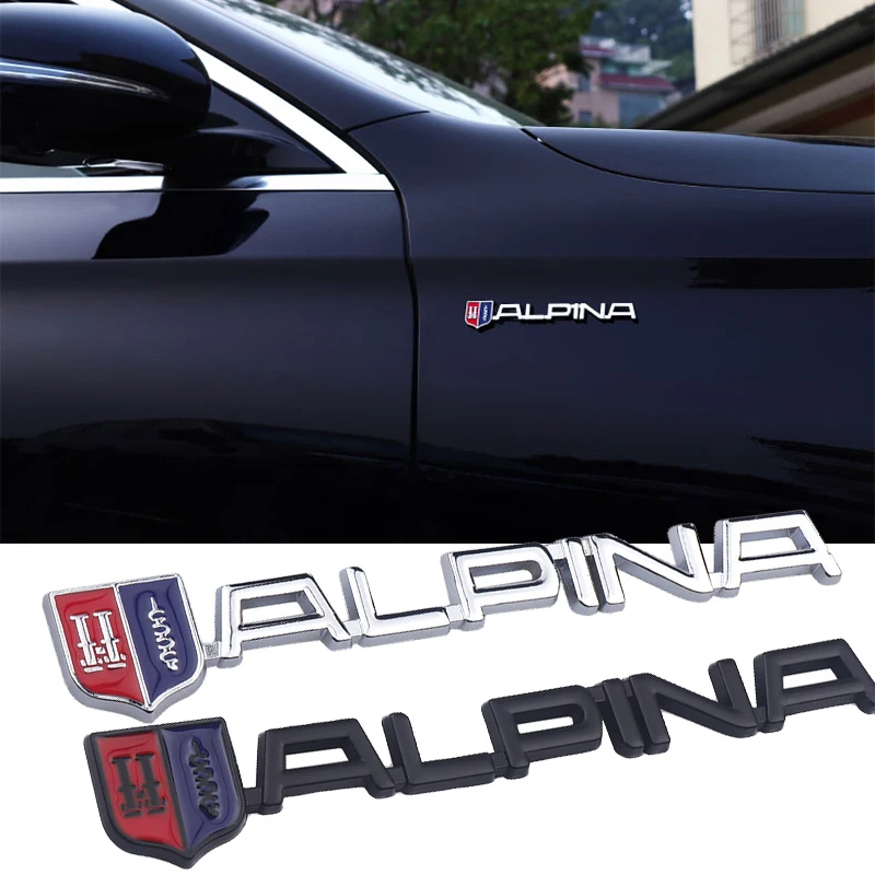 Высококачественная эмблема ALPINA автомобильный значок задняя часть багажника