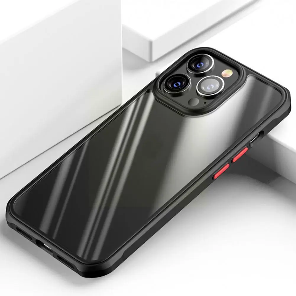 

For 13 Pro Max Mini For Luxury Double Color Hybird Armor Pc Tpu Cover Fundas Se 2021 For Cover S6t4