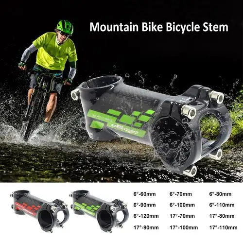 Сплав из углеродного волокна шоссейный велосипед горный MTB руль стояк стволовых