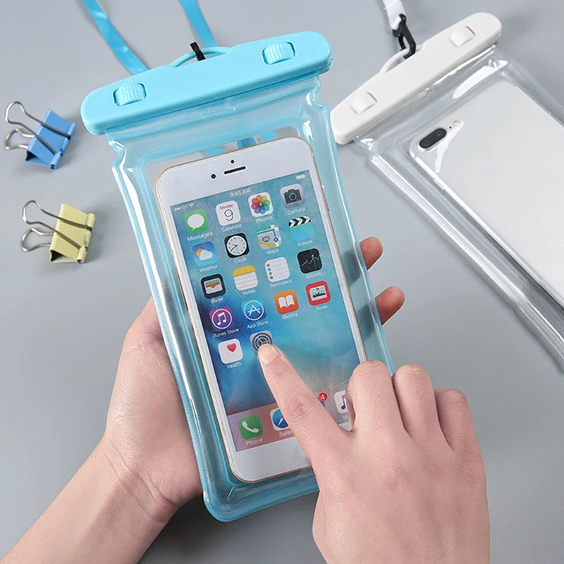 

Чехол для мобильного телефона iPhone 13 11 12 Pro Max8 7 Huawei Xiaomi Redmi Samsung, Универсальный Водонепроницаемый Чехол из ПВХ для телефона, водонепроницаемая ...