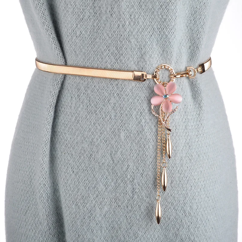 Новинка 2021 женская модная подвеска металлическая цепочка стильная на пояс в виде