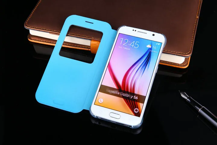 Чехол-книжка для Samsung Galaxy S6 G920 G920F G920H | Мобильные телефоны и аксессуары